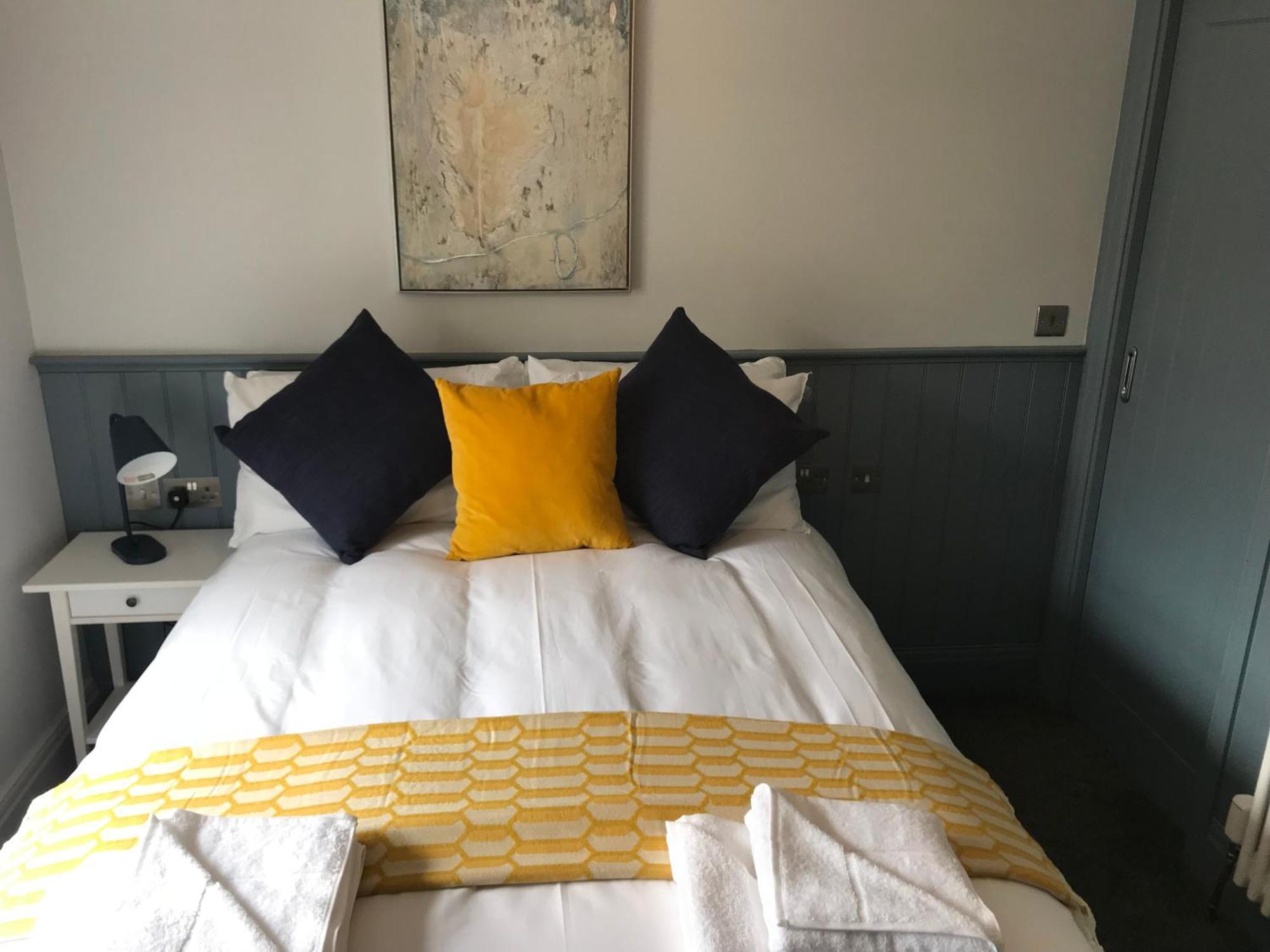 No.16 Hotel Seaham Quarto foto The bedroom at The Old Post Office